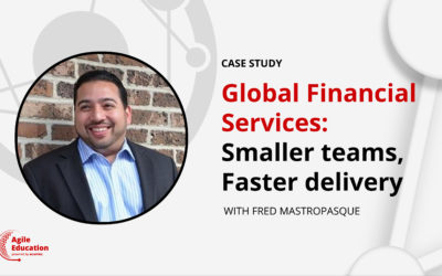 Global Financial Services: Smaller Teams, Faster Delivery