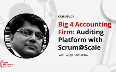 Big 4 Accounting Firm: Auditing Platform with Scrum@Scale