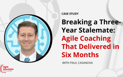 Breaking a Three-Year Stalemate: Agile Coaching That Delivered in Six Months